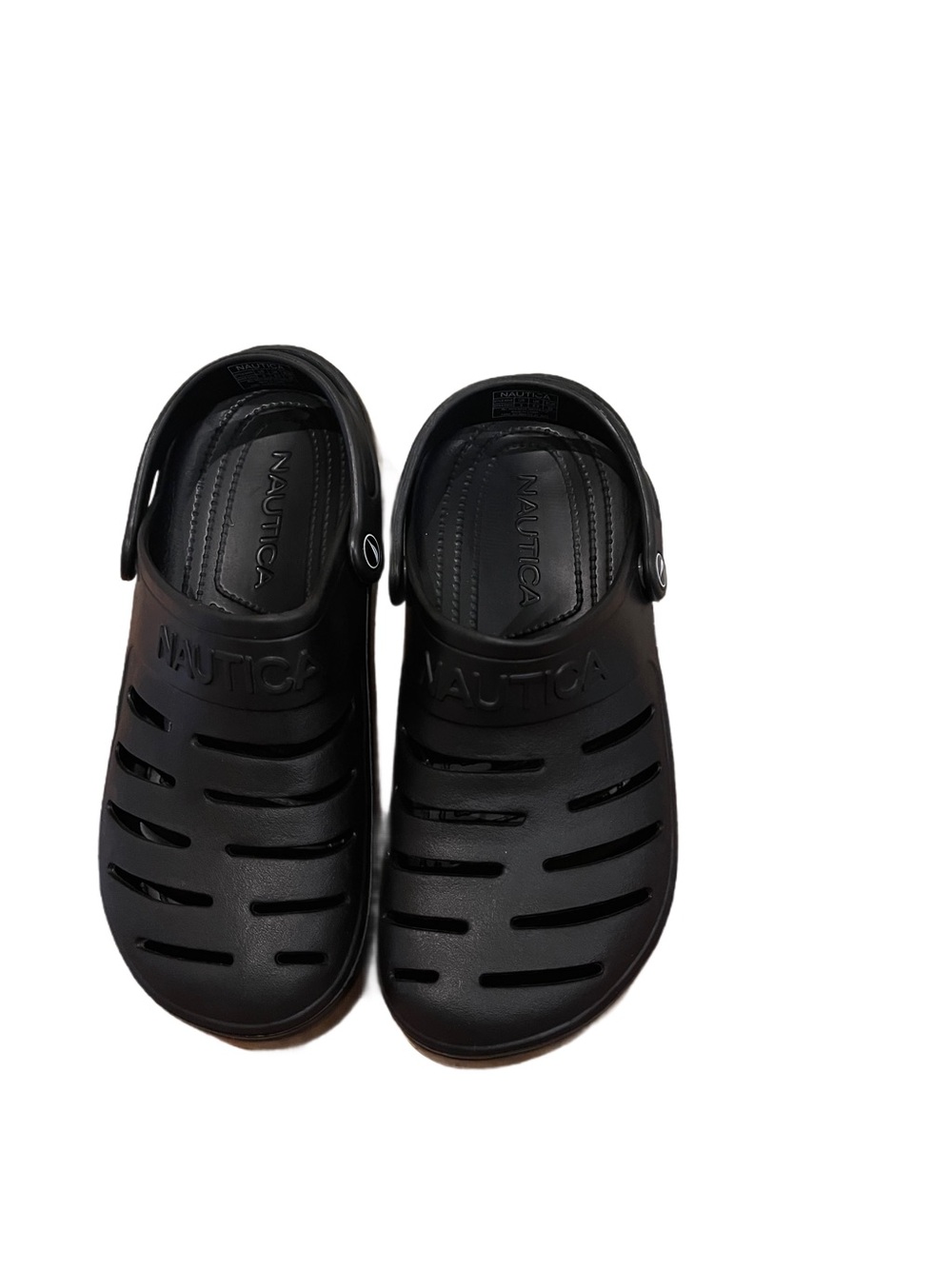 Nautica unisex-adult classic clogs Men’s 9 / Women’s 11 Black